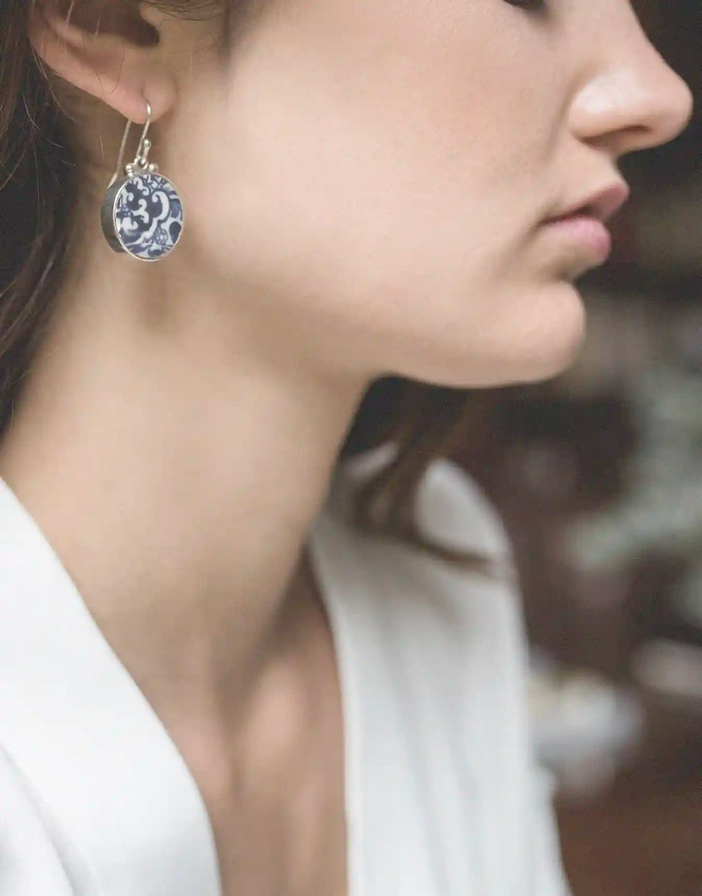 BARONESA ÁNGELES DE OVILVAR - BLUE WILLOW PATTERN