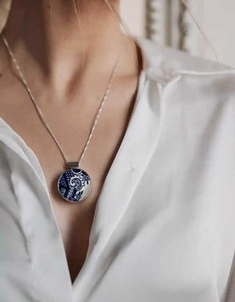 PRINCESA CARLOTA DE LIEVEN - BLUE WILLOW PATTERN